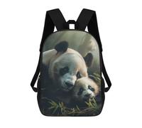 sinyumoney 4Girls Animal Family Backpack 3D Printed Boy School Backpack Casual Daypack Lightweight Rucksack for Middle School Students 17inch