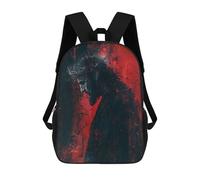 sinyumoney 4Girls Bowing The Head Backpack 3D Printed Boy School Backpack Casual Daypack Lightweight Rucksack for Middle School Students 17inch