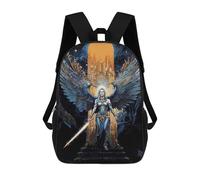 sinyumoney 4Girls Celestial Serenity Backpack 3D Printed Boy School Backpack Casual Daypack Lightweight Rucksack for Middle School Students 17inch