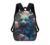 sinyumoney 4Girls Chimera Playful Backpack 3D Printed Boy School Backpack Casual Daypack Lightweight Rucksack for Middle School Students 17inch