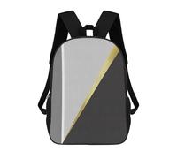 sinyumoney 4Girls Conceptual Geometry I Backpack 3D Printed Boy School Backpack Casual Daypack Lightweight Rucksack for Middle School Students 17inch