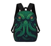 sinyumoney 4Girls Cthulhu Is Watching You Backpack 3D Printed Boy School Backpack Casual Daypack Lightweight Rucksack for Middle School Students 17inch