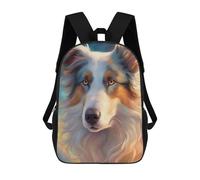 sinyumoney 4Girls Dog00078 Backpack 3D Printed Boy School Backpack Casual Daypack Lightweight Rucksack for Middle School Students 17inch