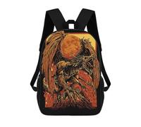 sinyumoney 4Girls Dragon Games Backpack 3D Printed Boy School Backpack Casual Daypack Lightweight Rucksack for Middle School Students 17inch