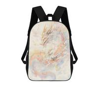 sinyumoney 4Girls Japanese Dragon Backpack 3D Printed Boy School Backpack Casual Daypack Lightweight Rucksack for Middle School Students 17inch