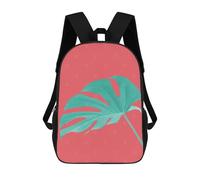 sinyumoney 4Girls Minimalist Floral 81 Backpack 3D Printed Boy School Backpack Casual Daypack Lightweight Rucksack for Middle School Students 17inch