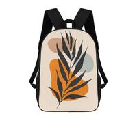 sinyumoney 4Girls Minimalist Floral A42 Backpack 3D Printed Boy School Backpack Casual Daypack Lightweight Rucksack for Middle School Students 17inch
