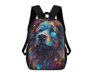 sinyumoney 4Girls Newfoundland Dog Dream Backpack 3D Printed Boy School Backpack Casual Daypack Lightweight Rucksack for Middle School Students 17inch