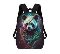 sinyumoney 4Girls Panda Incredible Backpack 3D Printed Boy School Backpack Casual Daypack Lightweight Rucksack for Middle School Students 17inch
