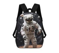 sinyumoney 4Girls Playing Baseball Backpack 3D Printed Boy School Backpack Casual Daypack Lightweight Rucksack for Middle School Students 17inch