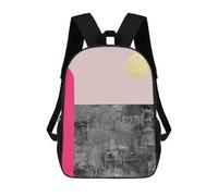 sinyumoney 4Girls Purple Texture 03 Backpack 3D Printed Boy School Backpack Casual Daypack Lightweight Rucksack for Middle School Students 17inch