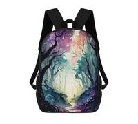 sinyumoney 4Girls Stranger Nature 1 Backpack 3D Printed Boy School Backpack Casual Daypack Lightweight Rucksack for Middle School Students 17inch