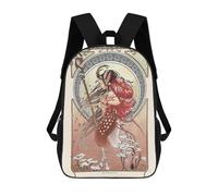 sinyumoney 4Girls Travelling Faun Backpack 3D Printed Boy School Backpack Casual Daypack Lightweight Rucksack for Middle School Students 17inch