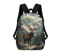 sinyumoney A Deer in The Forest Backpack School Bag Travel College Rucksack Backpacks for Camping Outdoor Adventures And Daily Travel 17inch