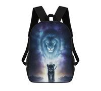 sinyumoney A Kings Path Kids Backpack Fashion Fun Backpack Book Bag for Boys And Teenager 3D Printed School Bags for Boys 17inch