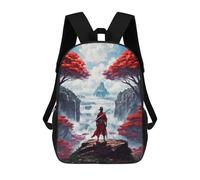 sinyumoney A Man Standing Children’s Backpack Girls Boys, Rucksack Bag, Daypack, Primary School, Perfect for Back to Kids School Or PE, Gifts And Travel 17inch