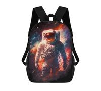 sinyumoney A Walk in Space Backpack School Bag Secondary Causal Travel High School Bags - Perfect for Travel, Work And Daily Use 17inch