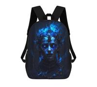 sinyumoney A Woman Bound by Magic 3D Printed Children's School Backpack for Kids High Capacity Travel Rucksacks Book Bags Kids School Bag Back Pack 17inch