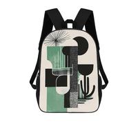 sinyumoney Abstract Desert Landscape Rucksack Lightweight Airport College Students Back Pack for Girls Boys Teenage 17inch