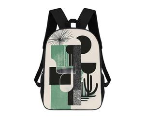 sinyumoney Abstract Desert Landscape Rucksack Lightweight Airport College Students Back Pack for Girls Boys Teenage 17inch