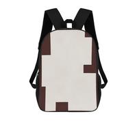 sinyumoney Abstract Geometric Art Backpack School Bag Water Resistant School Bag Business Backpack for Girls Boys Teenage 17inch