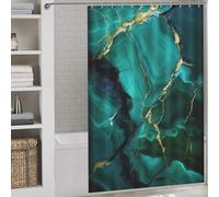 sinyumoney Abstract Kintsugi Dreams Decor Bath Curtains 100% Polyester Fabric Washable Shower Curtains Mould Proof for Bathroom Wet Room 56.30x70.87Inch（143x180cm）