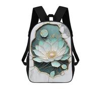sinyumoney Abstract Lotus Kintsugi Backpack School Bag School Secondary High School College Backpack Travel for Teenage Girls Boys Women Men 17inch