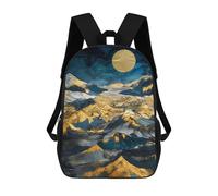 sinyumoney Abstract Nature Backpack School Bag Water Resistant Travel Backpack Computer Bag for Girls Boys Teenage 17inch