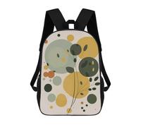 sinyumoney Abstract Plants 03 School Bags Work Laptop Backpack Rucksack Bag- Perfect for Travel, Work And Daily Use 17inch