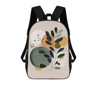 sinyumoney Abstract Plants 07 Backpack School Lightweight Casual Daypack School Backpacks for School/Work/Travel 17inch