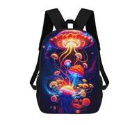 sinyumoney Abstract Space Composition Kids School Backpack School Bag 3D Printed School Bag for Boys Elementary And Middle School Students 17inch