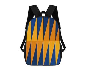 sinyumoney Abstraction E Rucksacks 3D Printed Children Backpacks Fashion Casual Daypack Cute Travel Bags Outdoor Casual Daypack for Boy And Girl 17inch