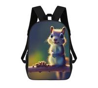 sinyumoney Adorable Squirrel 1 Backpack School Computer Rucksack for School/Work/Travel for Girls Boys Teenage 17inch