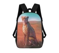 sinyumoney African Savannah Backpack School Large School Backpack for Boys - Perfect for Travel, Work And Daily Use 17inch