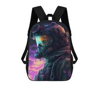 sinyumoney Air Force Pilot Backpack School Bag Water Resistant Travel Backpack Computer Bag for Girls Boys Teenage 17inch
