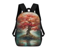 sinyumoney Amazing Big Tree Backpack School Bag Water Resistant Travel Backpack Computer Bag for Girls Boys Teenage 17inch