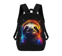 sinyumoney Amazing Sloth Backpack School Business Durable Laptop Bag for Camping Outdoor Adventures And Daily Travel 17inch