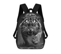 sinyumoney Amazon Tiger Roar Kids Backpack,School Backpack Kids School Bag 3D Printed Cartoon Large Capacity Backpack for Kids Boys And Girls 17inch