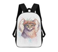 sinyumoney American Curl Cat Breed Backpack School Travel College Rucksack Backpacks for Campus Outdoor Travel Sports 17inch