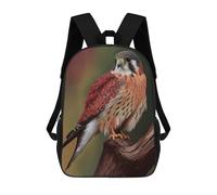 sinyumoney American Kestrel Falcon School Bags Large Water Resistant Laptop Backpack for Campus Outdoor Travel Sports 17inch