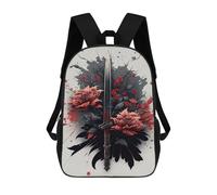sinyumoney Ancient Dagger 3D Printed Kids 17inch Backpacks Boys Fashion Travel Backpacks School Bag for Boys Elementary And Middle School Students