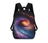 sinyumoney Andromeda Galaxy Children's Backpacks 17inch School Backpack 3D Printed Bag Bookbag for Kids Travel Rucksacks Boy Girl Book Bags Kids School Bag