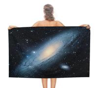 sinyumoney Andromeda Galaxy Towels Large Ultra Soft Highly Beach Towel Beach & Swimming Pool 130cm*80cm