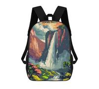 sinyumoney Angel Falls Majesty Backpack School Bag Business Laptop Rucksack Bag Unisex Casual Daypack for Teenage Girls Boys Women Men 17inch