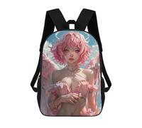 sinyumoney Angel Wings Queen Backpack School Bag Lightweight Casual Daypack School Backpacks for School/Work/Travel 17inch