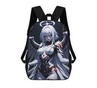 sinyumoney Anime Angel with Wings And Halo School Backpack Water Resistant Travel Backpack Computer Bag for Men, Women & Teenage Boys 17inch
