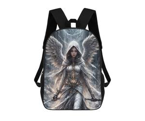 sinyumoney Archangel Princess Backpack School Bag Travel College Rucksack Backpacks for Boys/Girls/Teenagers 17inch