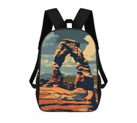 sinyumoney Arches National Park Backpack School Bag Backpack For Girls Boys Backpacks Large Capacity Kids Backpack Lightweight School Bags For Kids Students 17inch