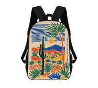 sinyumoney Arizona Grand Canyon State Illustration Backpack School Water Resistant Computer Rucksack for Boys/Girls/Teenagers 17inch