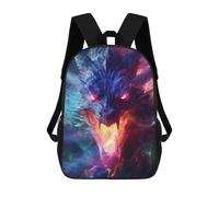 sinyumoney Astral Dragons Fury Backpack 3D Printed Kids School Backpack High Capacity Travel Backpacks Book Bags Kids Backpack 17inch